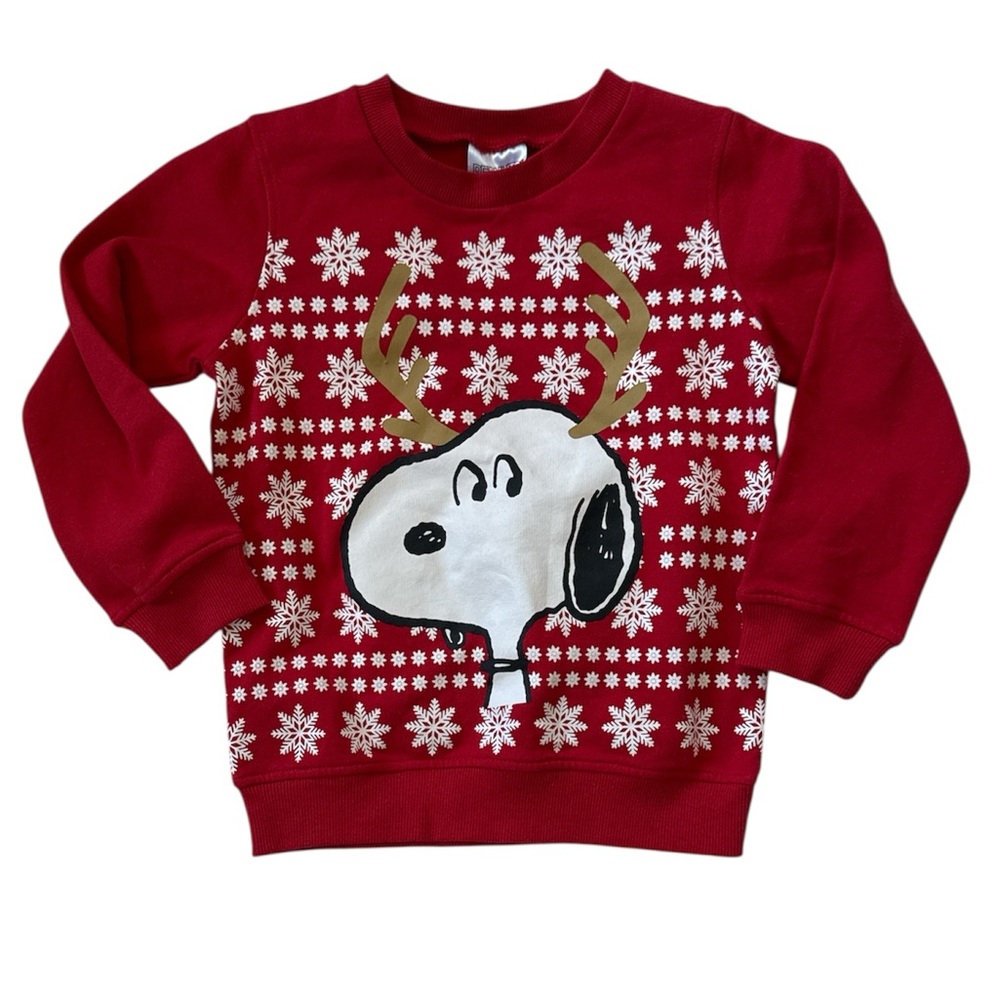 Snoopy Reindeer Christmas Sweatshirt